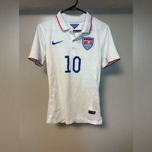2014 USA World Cup Nike White Dri-FIT Soccer Jersey, Landon Donovan #10
